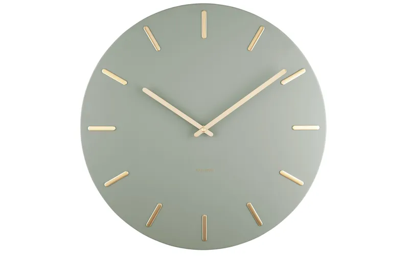 KARLSSON Wanduhr Charm 45 cm, green