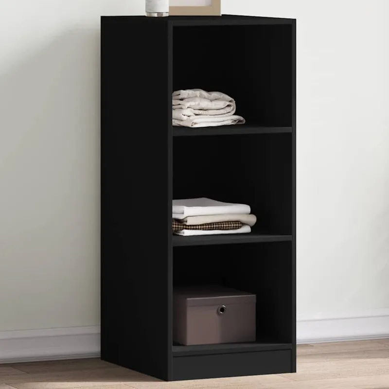 Armadio Nero 48x41x102 cm Compattato di legno