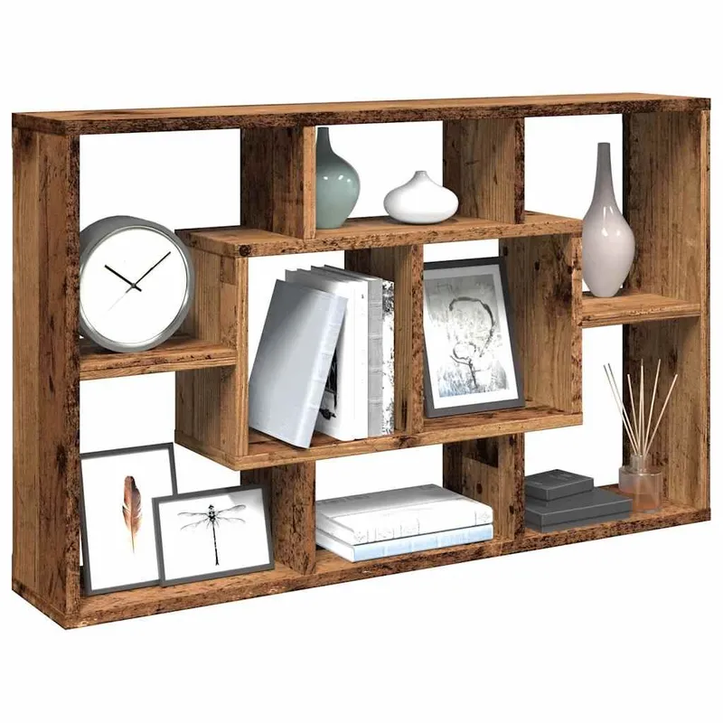 Wandregal Altholz 85x16x52,5 cm derivato del legno