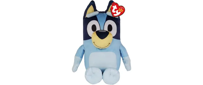 Ty Peluche Bluey Jaune/Bleu Foncé