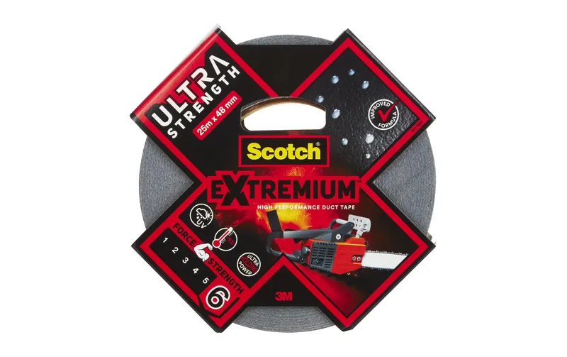 Scotch Gewebeband Scotch Extremium Ultra 48 mm x 25 m, noir