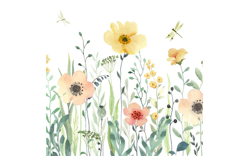 brown + Company Serviette Sunny Meadow 33 x 33 cm, 20 pieces