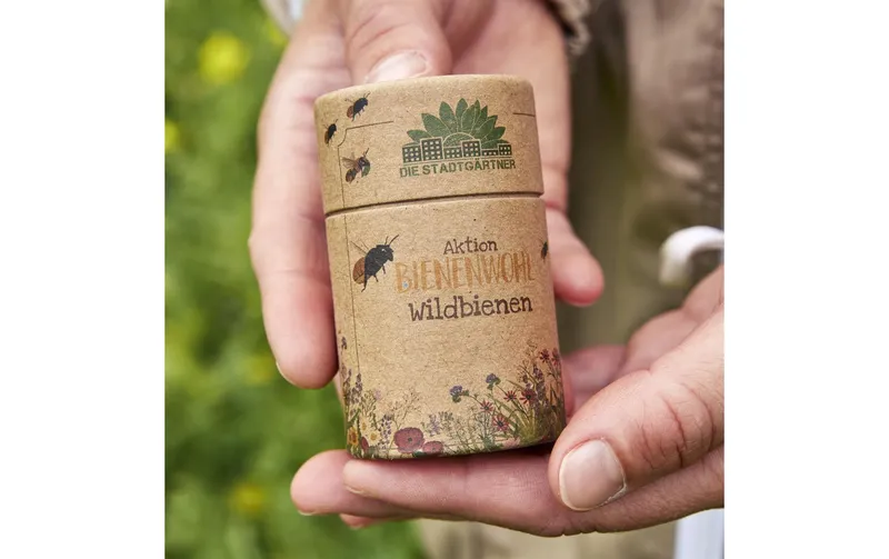 Die Stadtgärtner Saatgut Wildbienen 30 m²