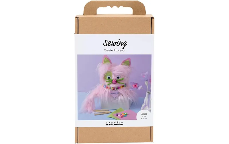 Creativ Company Kreativ-Bastelset Nähen, Katze