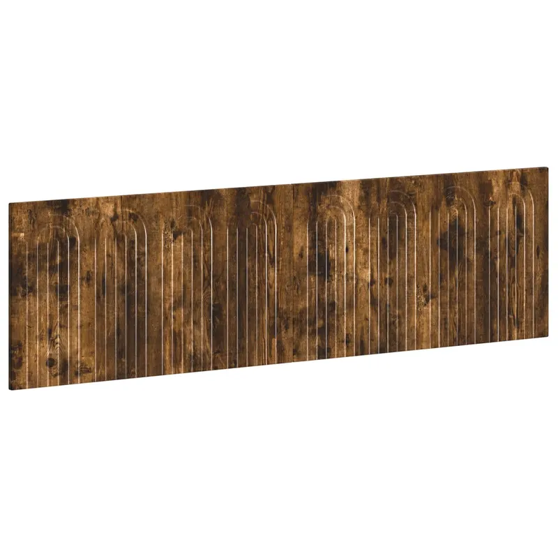 Wandmontiertes Kopfteil ALKMAAR Raucheiche derivato del legno