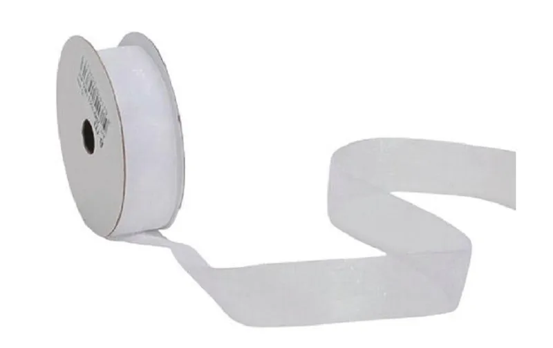 Spyk Organzaband Organsa 15 mm x 8 m, white