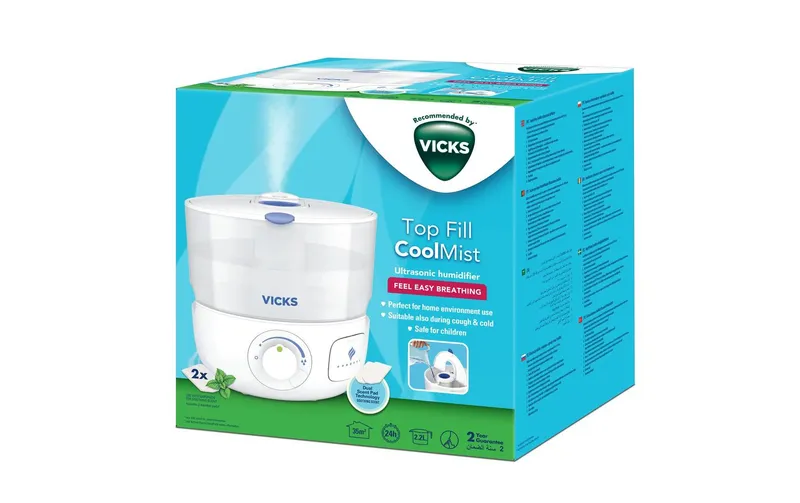 Vicks Luftbefeuchter Kaltluft Ultraschall VUL585E
