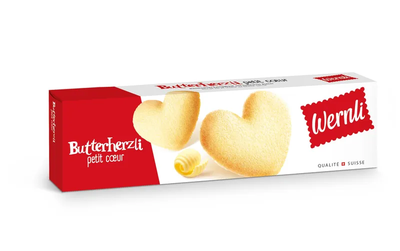 Wernli Guetzli Butterherzli 100 g