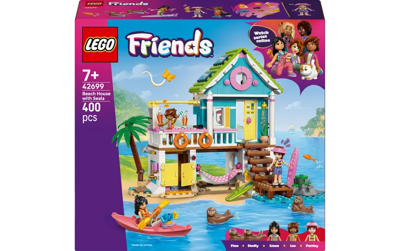 LEGO® Friends Strandhaus with Robben 42699