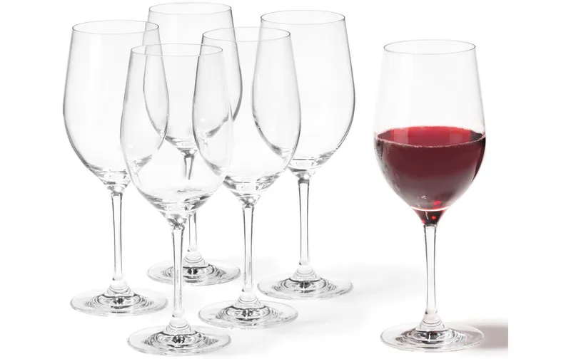 LEONARDO rossoweinglas Ciao+ 430 ml, 6 pezzi, trasparente