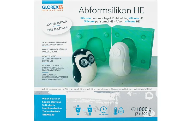 Glorex Abformmasse 2 x 500g