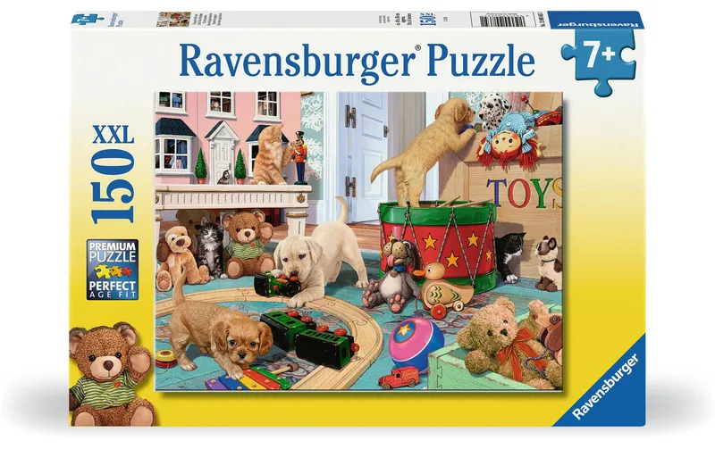 Ravensburger Puzzle Verspielte Welpen 150 XXL Teile