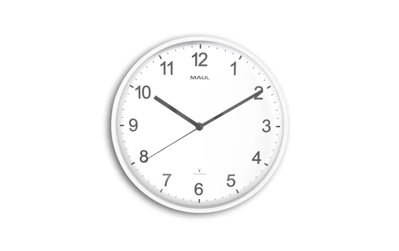 Maul Wanduhr MAULsprint Ø 30 cm, white