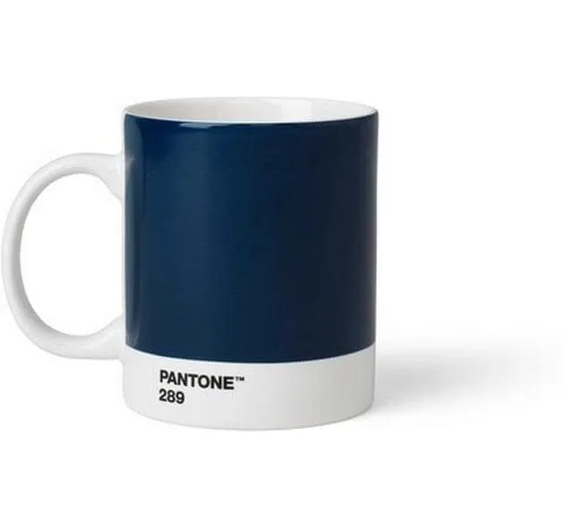Pantone by Copenhagen Design Kaffeetasse 375 ml, 1 Stück, Marineblau/Dunkelblau