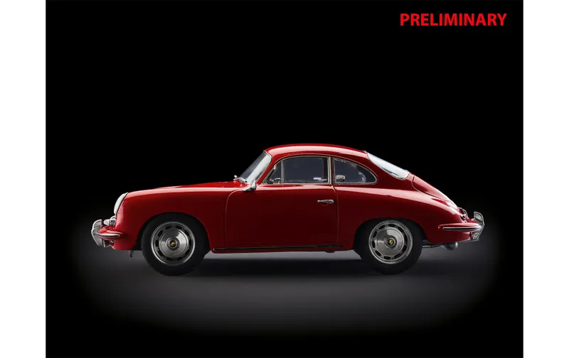 Revell Porsche 356 Coupé 75 Years Plastic Modelbuilding 1:16
