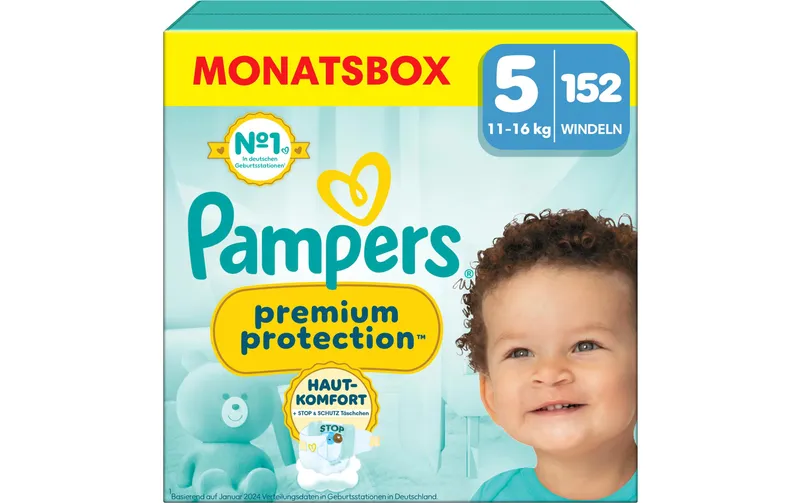 Pampers Windeln Premium Protection Junior Grösse 5