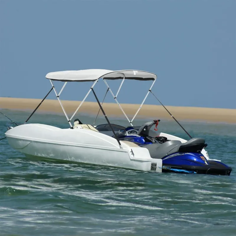 3-Bow Bimini-Top con Mesh-Seitenteilen 183x(170-182)x137 cm