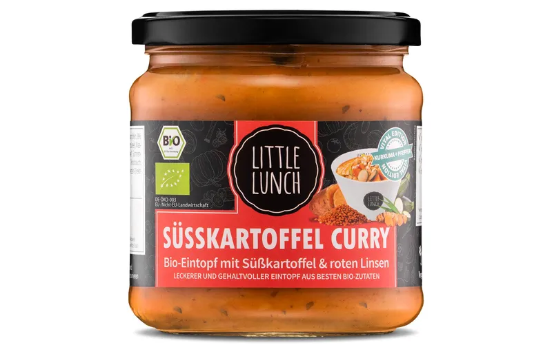 Little Lunch Gemüseeintopf Süsskartoffel Currry Bio 350 ml