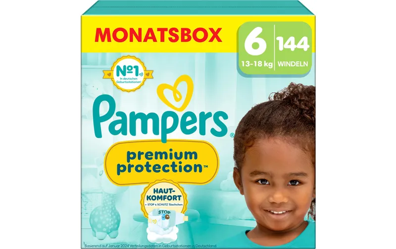 Pampers Windeln Premium Protection Extra Grösse 6