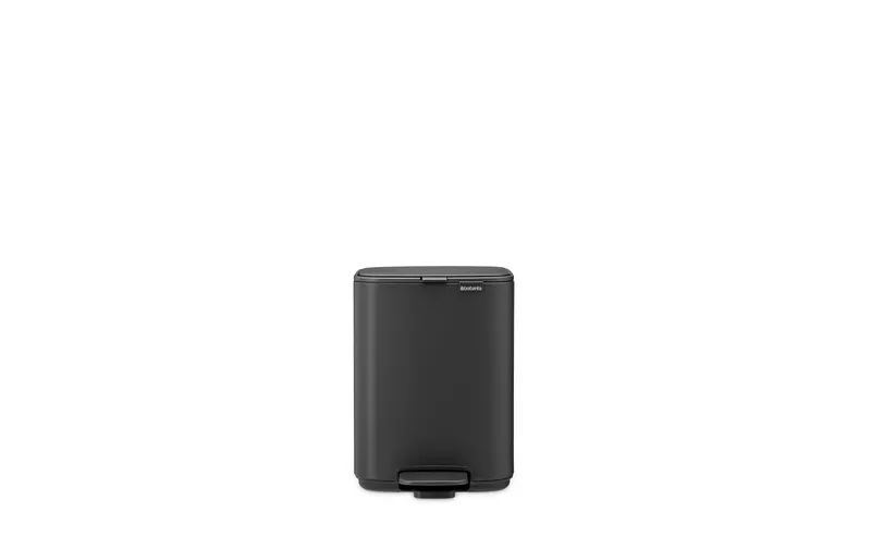 Brabantia Kosmetikeimer Bo 4 l, Dunkelgrau