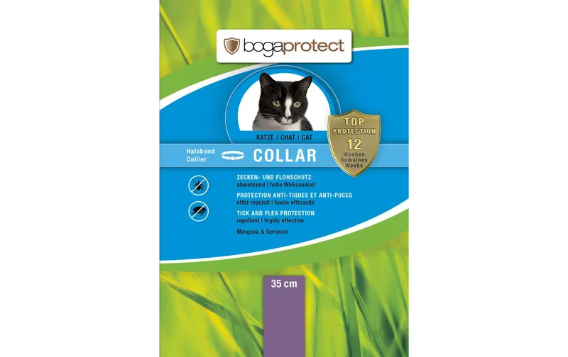 bogar Anti-Parasit-Halsband bogaprotect Collar Katze 35 cm