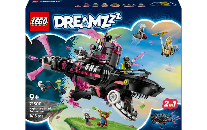 LEGO® DreamZzz Albtraumhai-U-Boot 71500