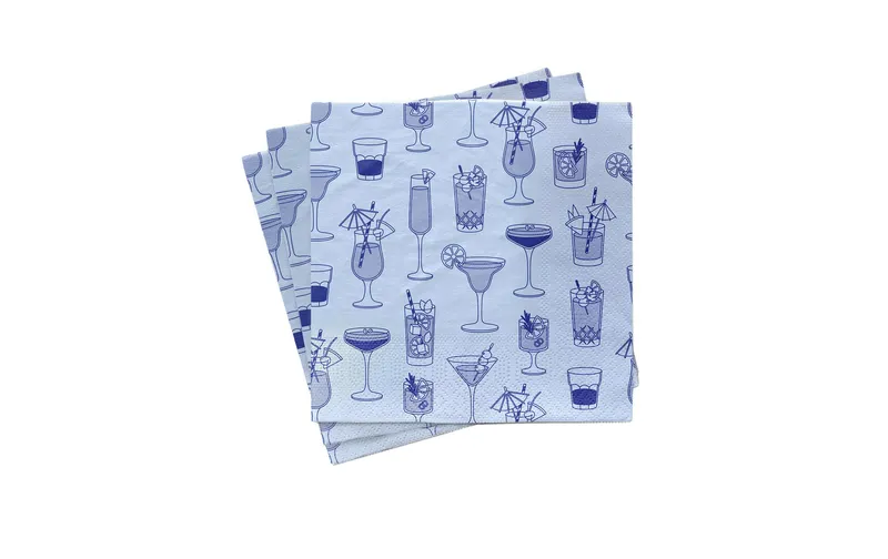 Chic Mic Cocktailservietten After hours 33 cm x 33 cm, 1 pieces