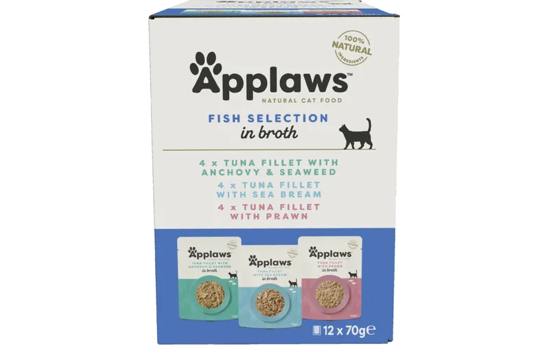 Applaws Nassfutter Multipack Fish Selection 12 x 70 g