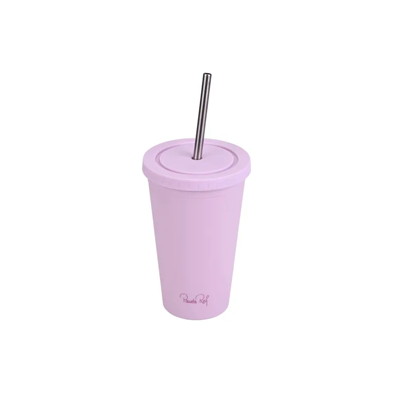 Fackelmann Trinkbecher Trinkbecher 550 ml, Lavendel