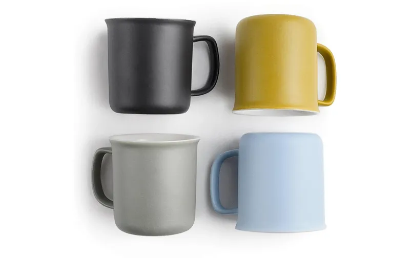 Ibili Espressotasse Set 110 ml, 4 pieces, Bunt