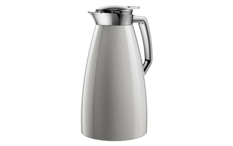 Emsa Thermoskanne Plaza 1000 ml, Silber