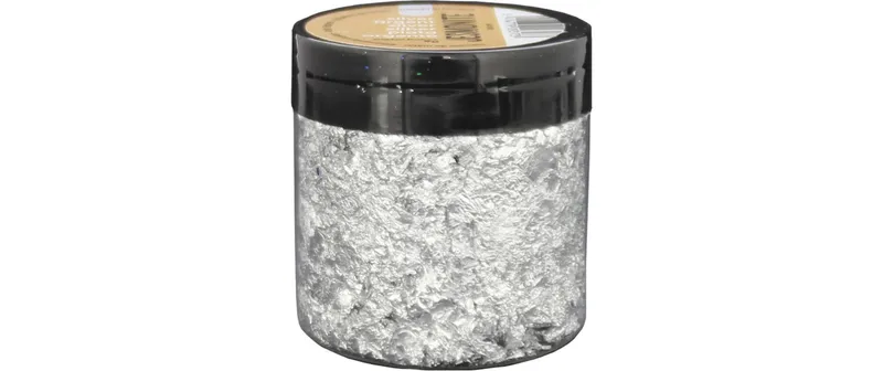 Jesmonite Blattmetall 5g, Silber