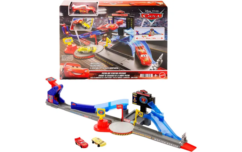 Mattel Cars Disney Cars Piston Cup Spielset, multicolour