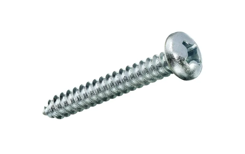 FTM Blechschrauben Linsenkopf 4.8 x 38 mm Stahl, 6 pièces