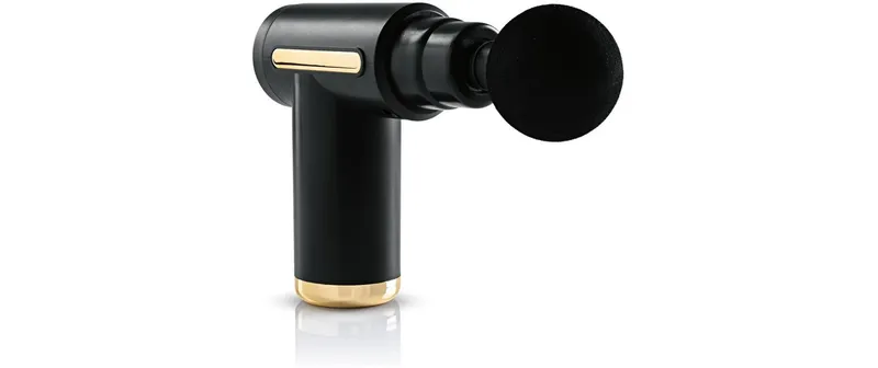 VITALmaxx Massage Pistole Schwarz/Gold