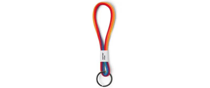 Pantone by Copenhagen Design Schlüsselanhänger Key Chain Short 18 x 3.3 cm multicolore