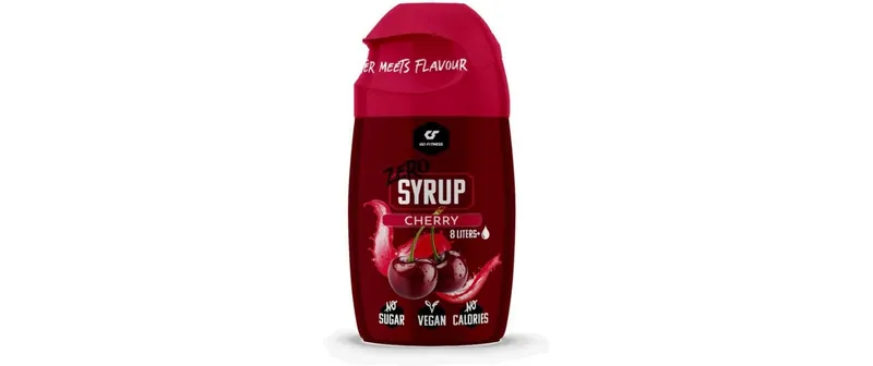 Go Fitness Zero Syrup – Cherry - 65 ml Kirsche 65