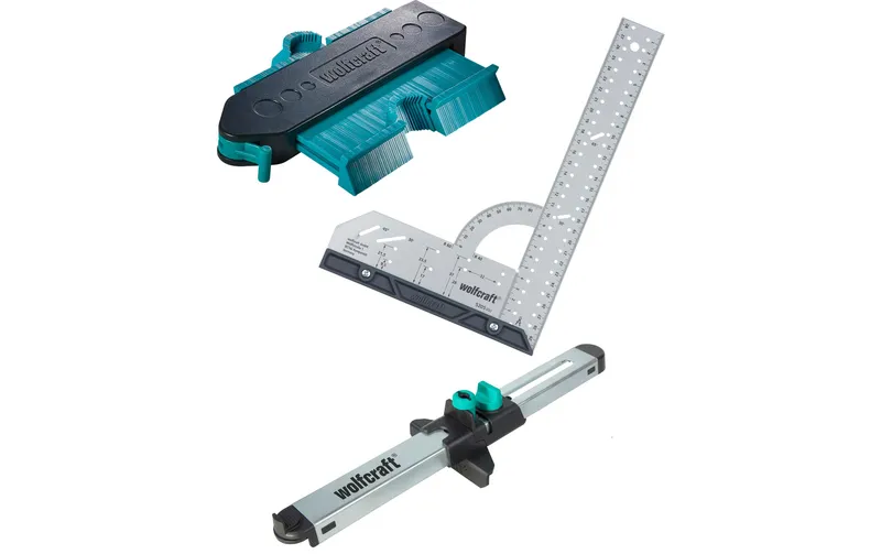 Wolfcraft Geling-Set «Laminat- et Designboden einpassen» 3-teilig