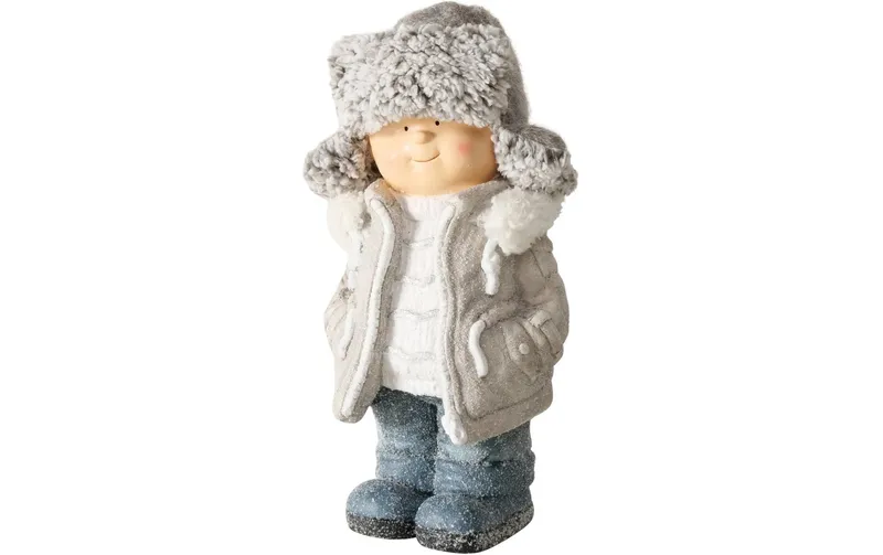 Boltze Weihnachtsfigur Enni Kunststoff, 40 cm