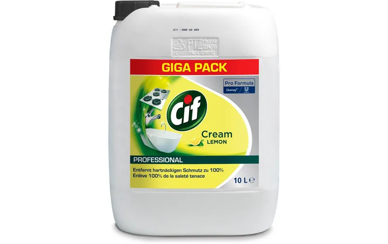 Diversey Pro Formula Küchenreiniger Cif Professional Cream Citro 10 l