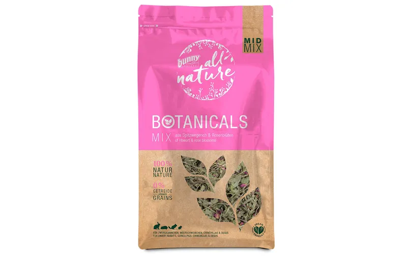 Bunny Nature All Nature Botanicals Mix Spitzwegerich & Rosenblüten