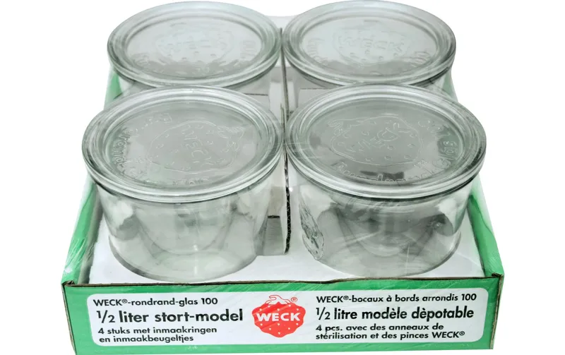 Weck Set Weck-Gläser 580 ml