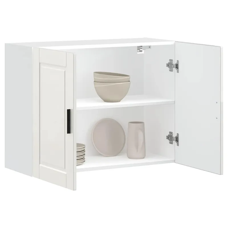 Küchen-Hängeschrank Porto Hochglanz-bianco derivato del legno