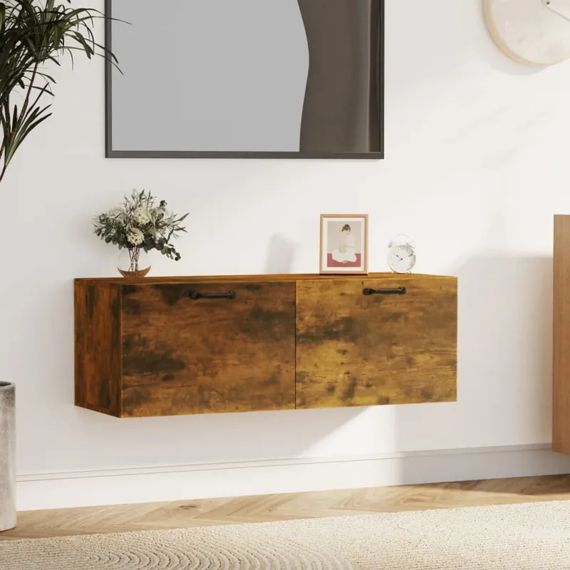 Wandschrank Räuchereiche 100x36,5x35 cm derivato del legno