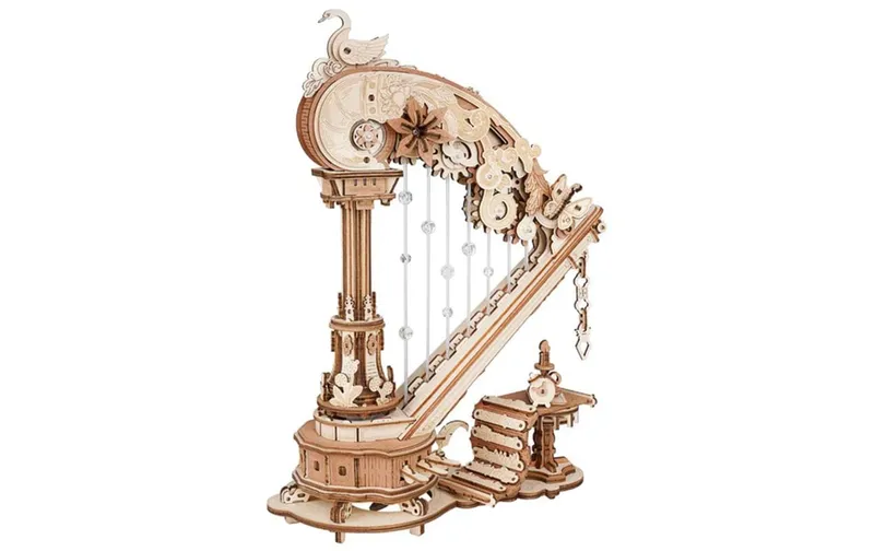 ROKR Bausatz Magic Harp Spieluhr Rokoko-Stil mechanisch