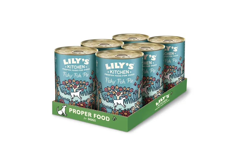 Lily's Kitchen Nassfutter Fischpastete, 6 x 400 g