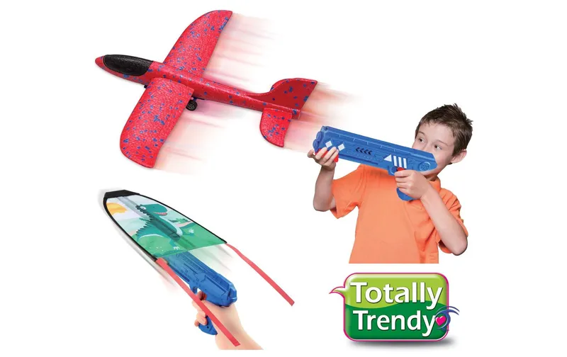 Totally Spielset Trendy 2 in 1 Kite e Glider Catapult