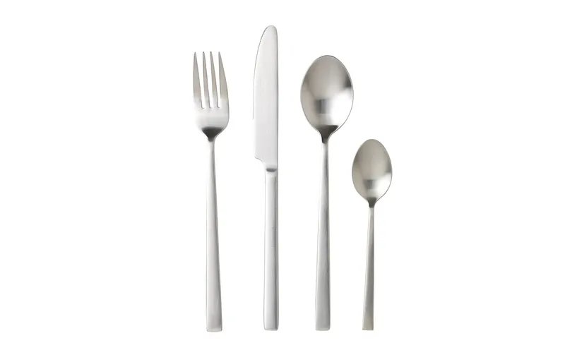 Bitz Besteck-Set 16-teilig, Silber