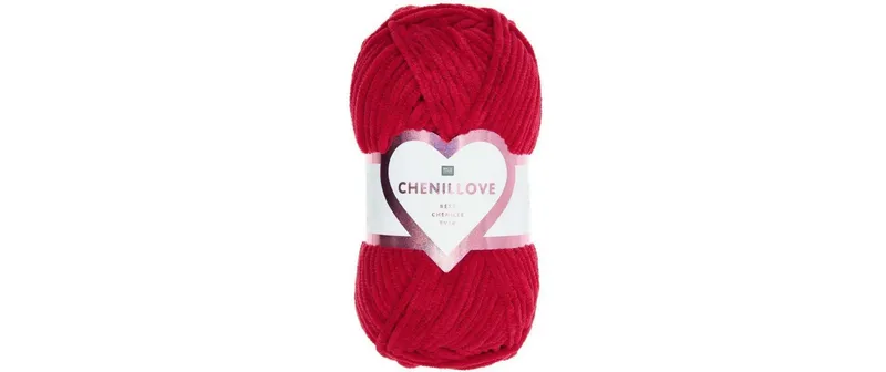 Rico Design Wolle Creative Chenillove Weinrot