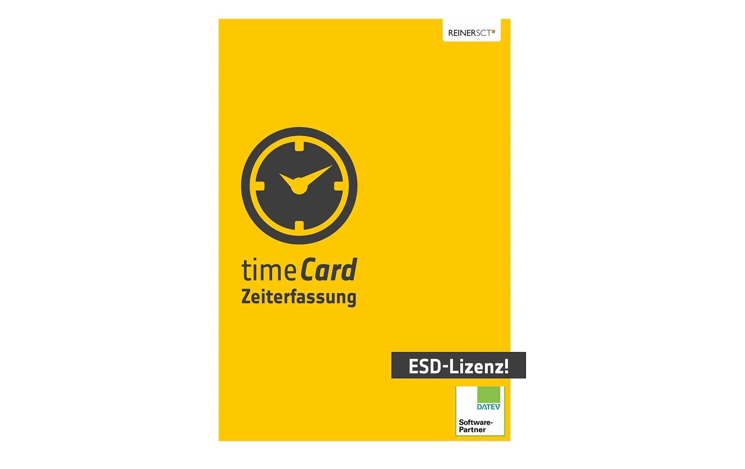 Reiner SCT TimeCard Lohn Jahreslizenz 50 Mitarbeiter ESD